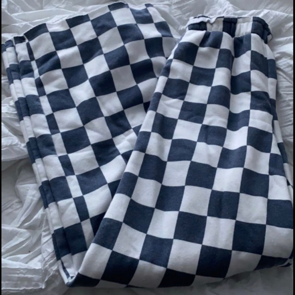 COPY - Checkered flare sweatpants
